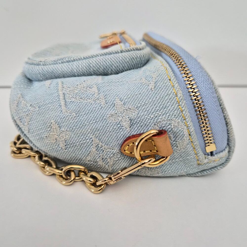 Louis Vuitton Monogram Mini Denim Bumbag - Picture 5 of 8